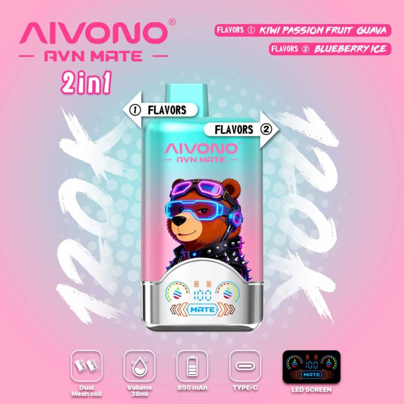 AIVONO AVN MATE 120K PUFFS 2 IN 1 EINWEG-VAPE