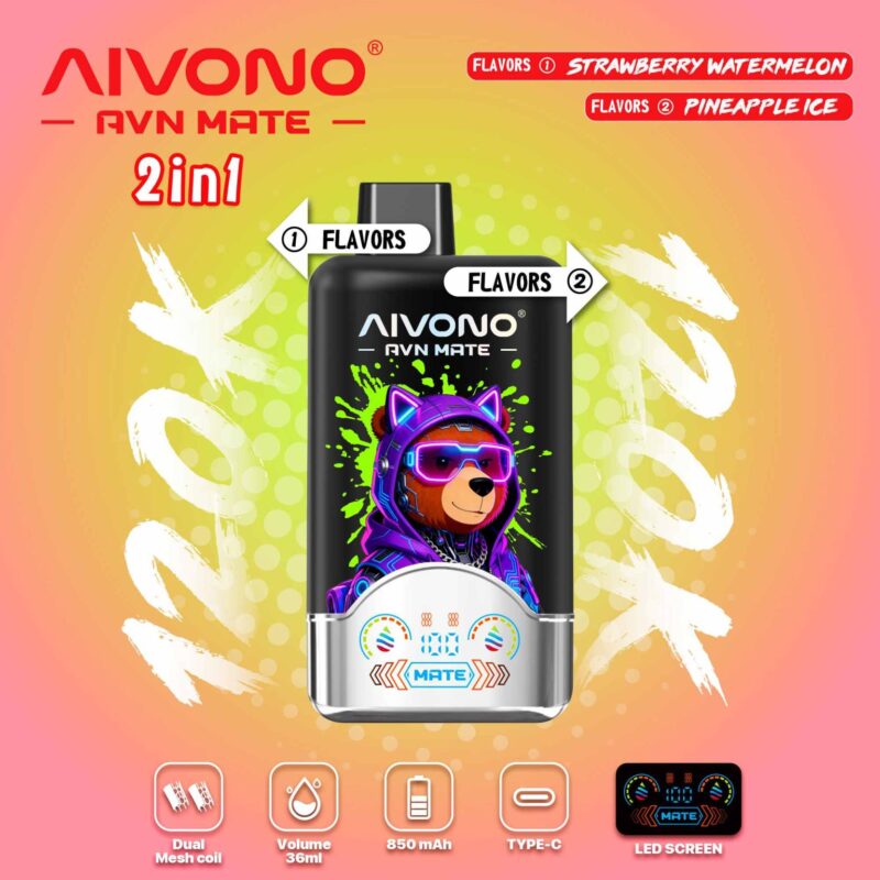 AIVONO AVN MATE 120K PUFFS 2 IN 1 EINWEG-VAPE
