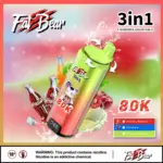 Aivono Aim Fat Bear 80K Puff 3 in 1 Multi Flavor Einweg-E-Zigarette