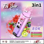 Aivono Aim Fat Bear 80K Puff 3 in 1 Multi Flavor Einweg-E-Zigarette