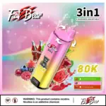 Aivono Aim Fat Bear 80K Puff 3 in 1 Multi Flavor Einweg-E-Zigarette