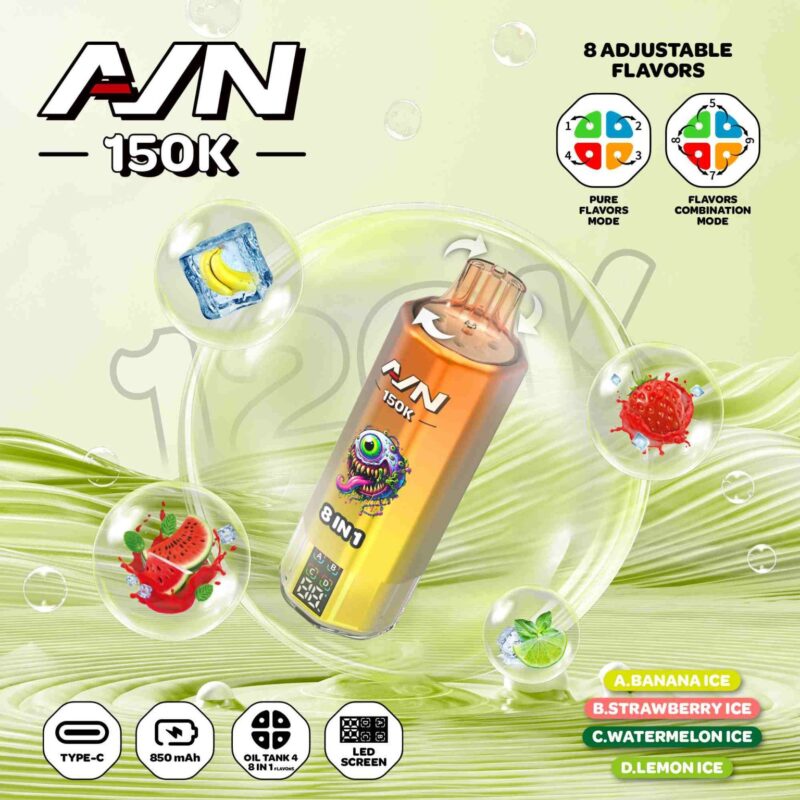 Aivono AVN 150K Puffs Multi Flavor Einweg-E-Zigarette