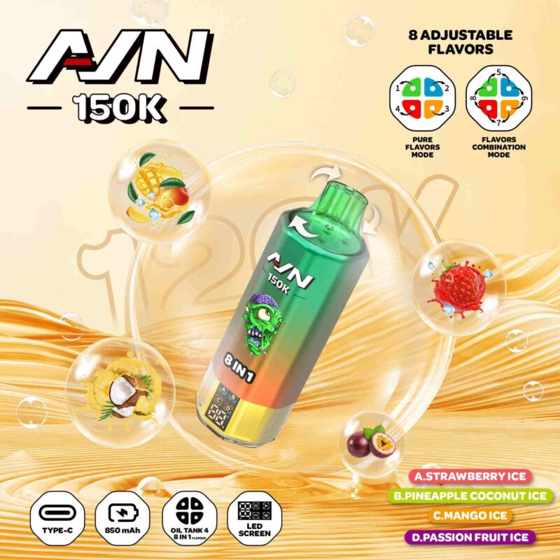 Aivono AVN 150K Puffs Multi Flavor Einweg-E-Zigarette