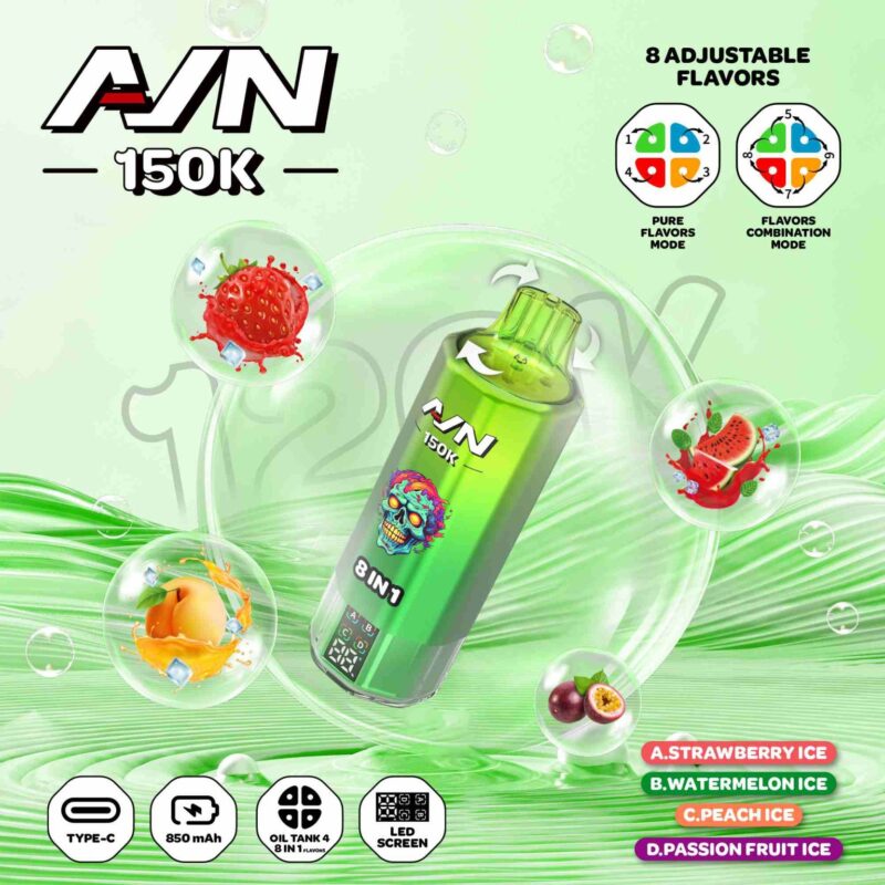 Aivono AVN 150K Puffs Multi Flavor Einweg-E-Zigarette