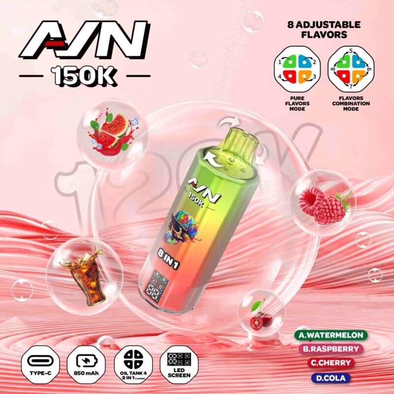 Aivono AVN 150K Puffs Multi Flavor Einweg-E-Zigarette